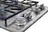 Alt View 13. Dacor - Professional 30" Built-In Gas Cooktop with 4 burners with SimmerSear , Natural Gas - Silver Stainless Steel.
