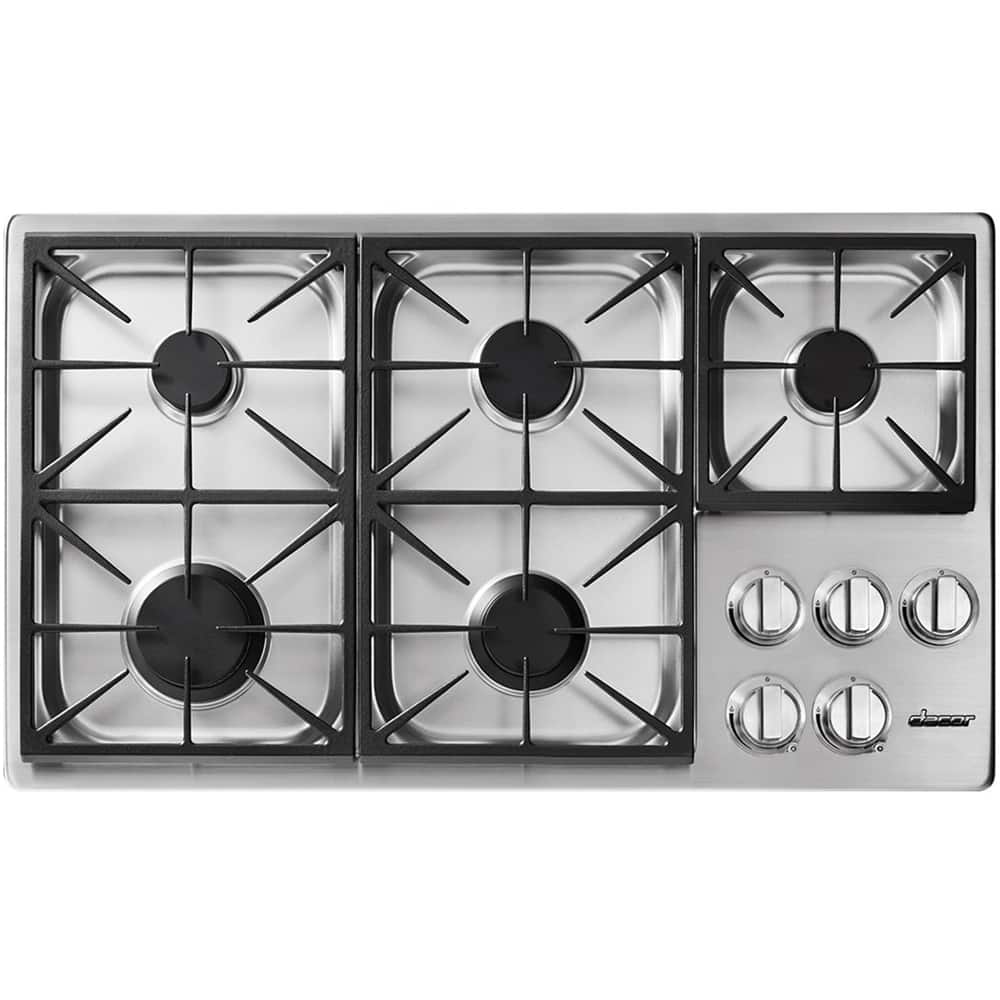 Dacor Professional 36" BuiltIn Gas Cooktop with 5 burners with