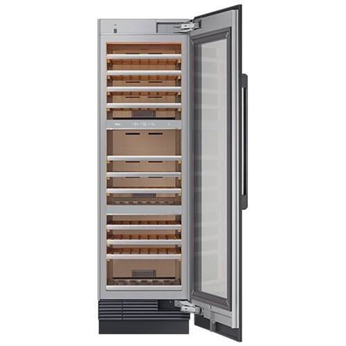 Alt View 14. Dacor - 100-Bottle Panel Ready Built-In Triple Zone Wine Cellar with Precise Cooling and Push-to-Open Door - Custom Panel Ready.
