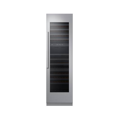 Front. Dacor - Modernist Collection 24" Front Panel Kit for Select Integrated Wine Cellars - Stainless Steel.