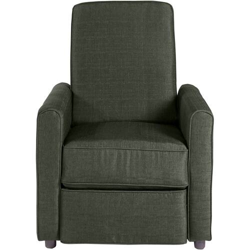 OneSpace - Fabric Recliner - Olive Gray