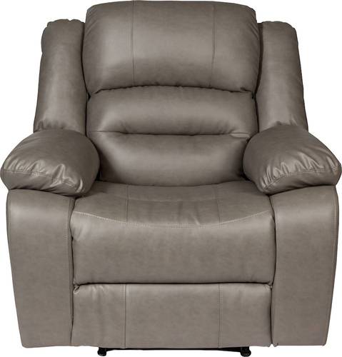 Relaxzen - Lincoln Massage Recliner - Gray was $884.99 now $687.99 (22.0% off)