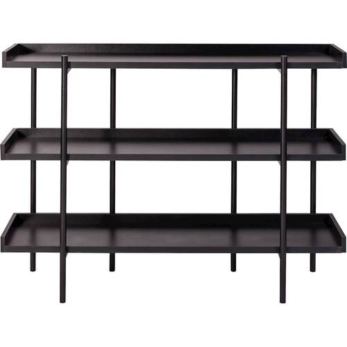 OneSpace - Modern 3-Shelf Bookcase - Black was $163.99 now $129.99 (21.0% off)