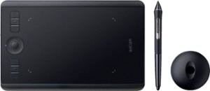 Wacom - Intuos Pro Small Graphics Tablet - Black - Front_Zoom