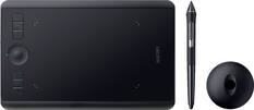 Front. Wacom - Intuos Pro Small Graphics Tablet - Black.