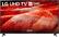 Front. LG - 86" Class - LED - UM8070PUA Series - 2160p - Smart - 4K UHD TV with HDR - Black.