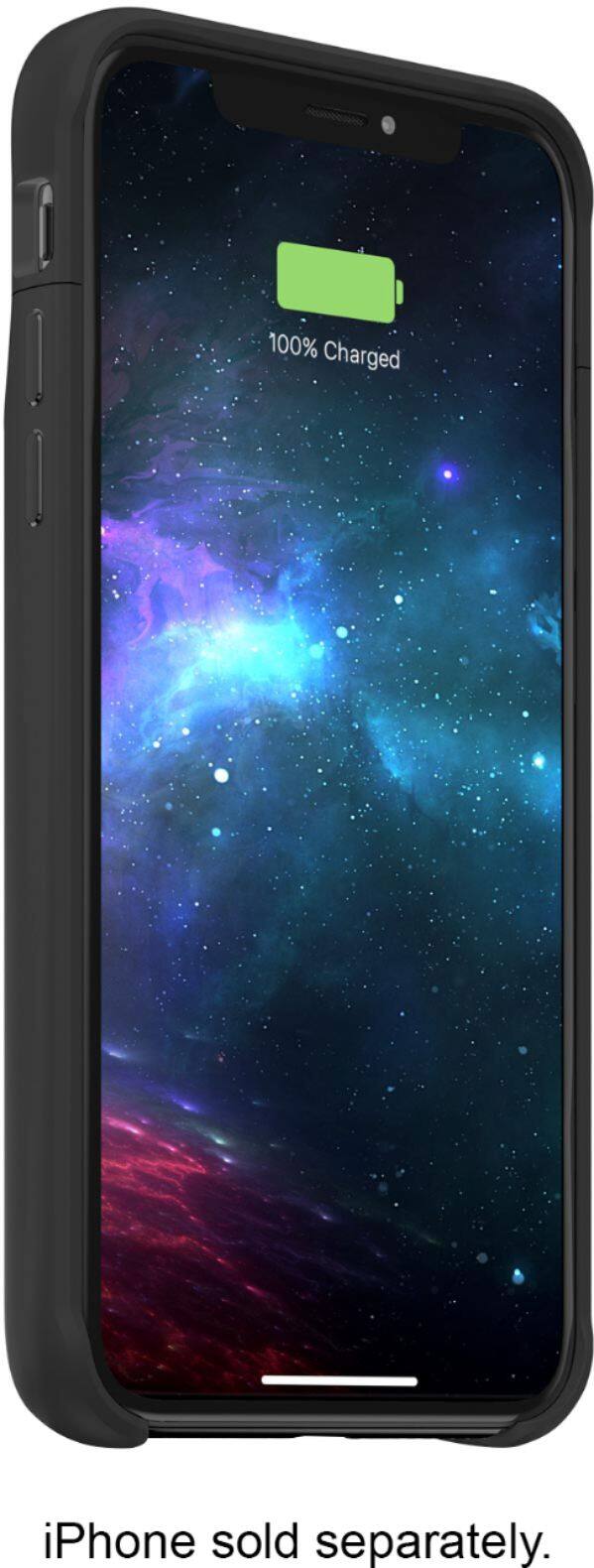 Alt View 2. mophie - Juice Pack access External Battery Case with Wireless Charging for Apple® iPhone® X and XS - Black.