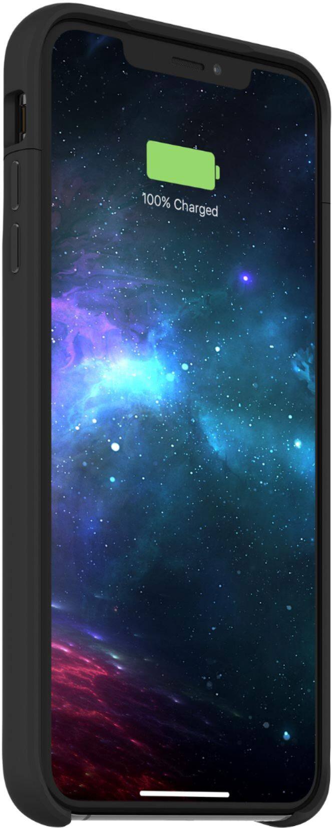 Alt View 2. mophie - Juice Pack access External Battery Case with Wireless Charging for Apple® iPhone® XS Max - Black.