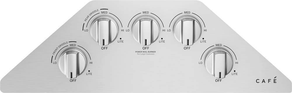 Alt View 11. Café - 30" Gas Cooktop, Customizable - Stainless Steel.