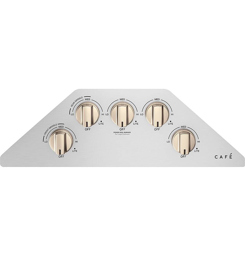 Alt View 15. Café - 30" Gas Cooktop, Customizable - Stainless Steel.