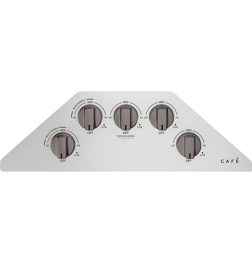 Alt View 17. Café - 30" Gas Cooktop, Customizable - Stainless Steel.