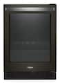 Whirlpool - 14-Bottle Dual Zone Wine Refrigerator - Black Stainless Steel