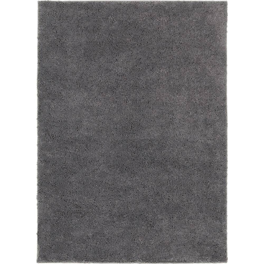 Best Buy Noble House Tipton Casual Shag 7'10" x 10' Rug Gray 306169