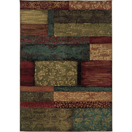 Noble House - Sheldon Floral 7'10" x 10' Rug - Brown/Multi-Colored