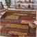 Alt View 15. Noble House - Sheldon Floral 7'10" x 10' Rug - Brown/Multi-Colored.