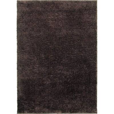 Noble House - Tipton Shag 7'10" x 10' Rug - Brown