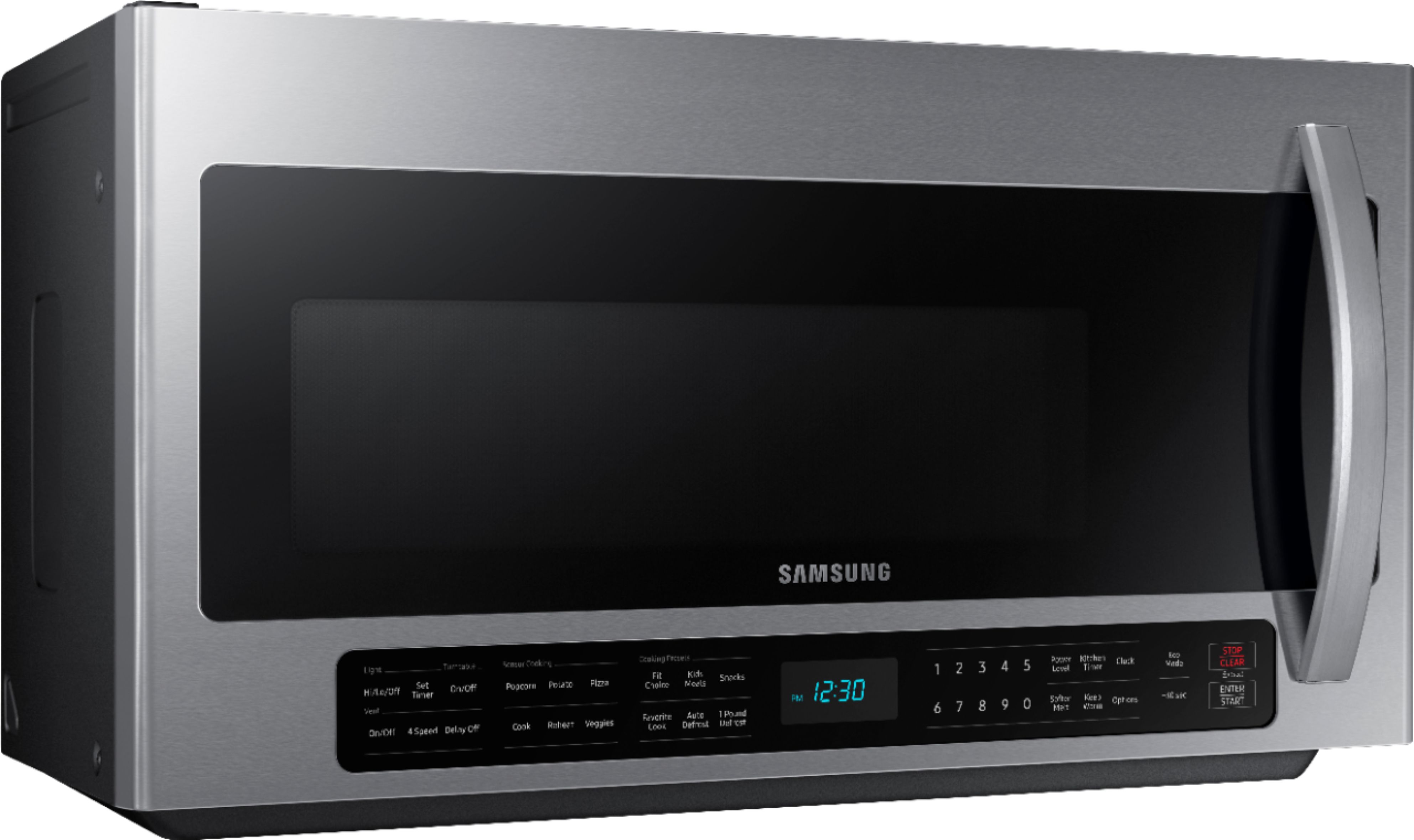 Angle View: Frigidaire - Gallery 1.7 Cu. Ft. Over-the-Range Microwave with Sensor Cooking - Black