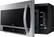 Alt View 11. Samsung - 2.1 Cu. Ft. Over-the-Range Microwave with Sensor Cook - Stainless Steel.