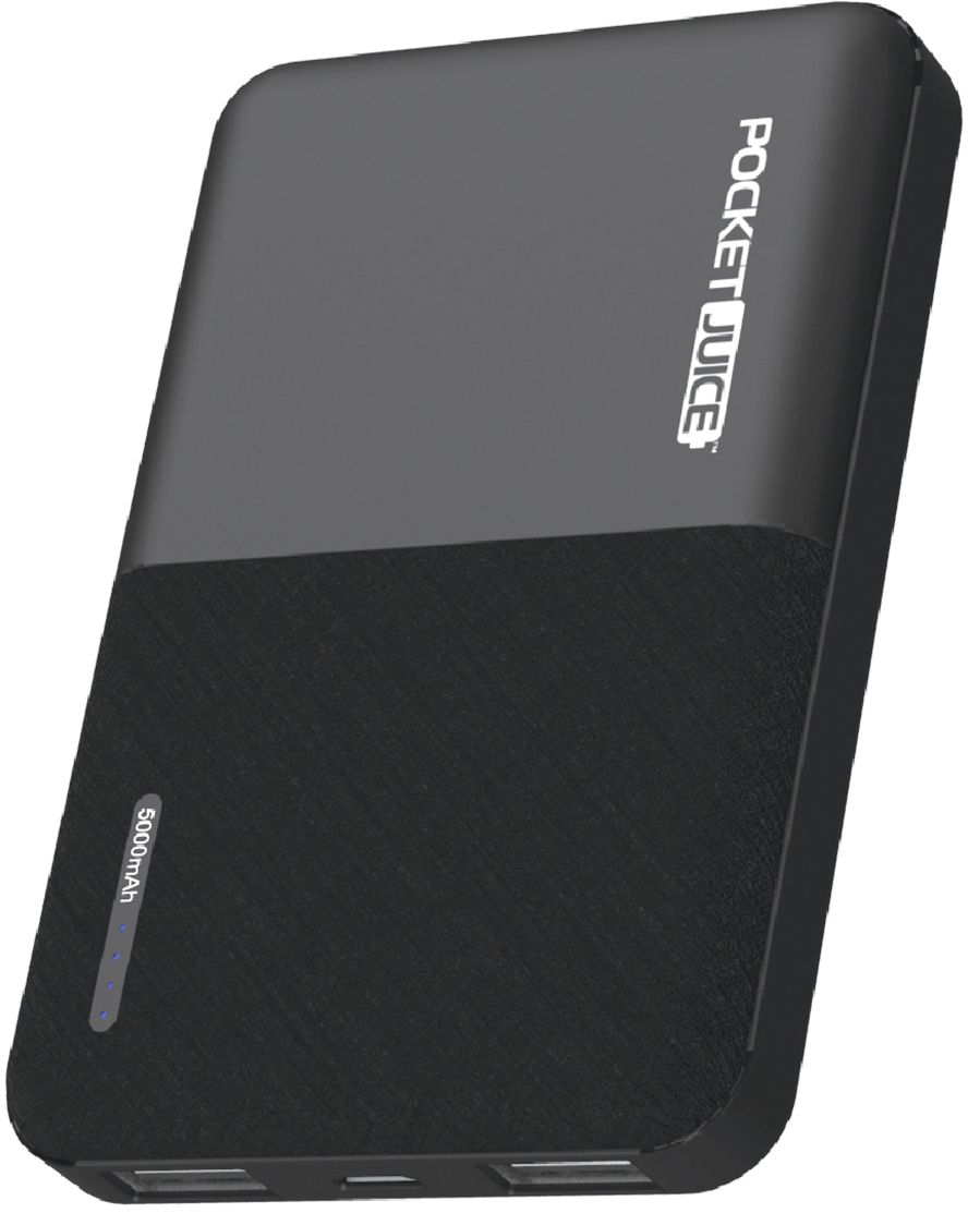 Tzumi 5000 mAh Slim Pro Pocket Juice Portable Power Bank 6583HD - The Home  Depot