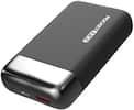 Front. Tzumi - PocketJuice Hyper Charge10,000 mAh Portable Charger for Most USB Type-C Enabled Devices - Black.