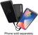 Alt View 11. Tzumi - PocketJuice Hyper Charge10,000 mAh Portable Charger for Most USB Type-C Enabled Devices - Black.