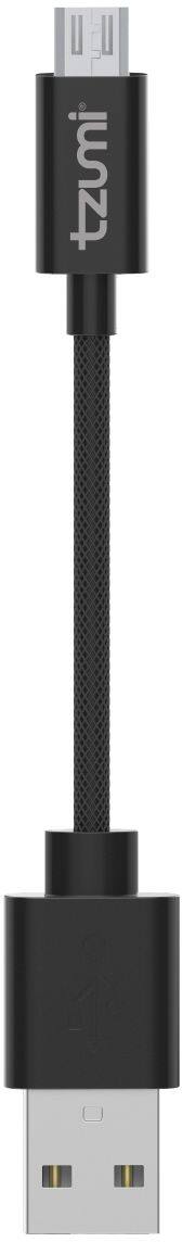 Alt View 13. Tzumi - PocketJuice Hyper Charge10,000 mAh Portable Charger for Most USB Type-C Enabled Devices - Black.