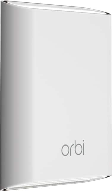 Netgear Orbi Outdoor Ac3000 Tri Band Wi Fi Range Extender White Rbs50y 200nas Best Buy