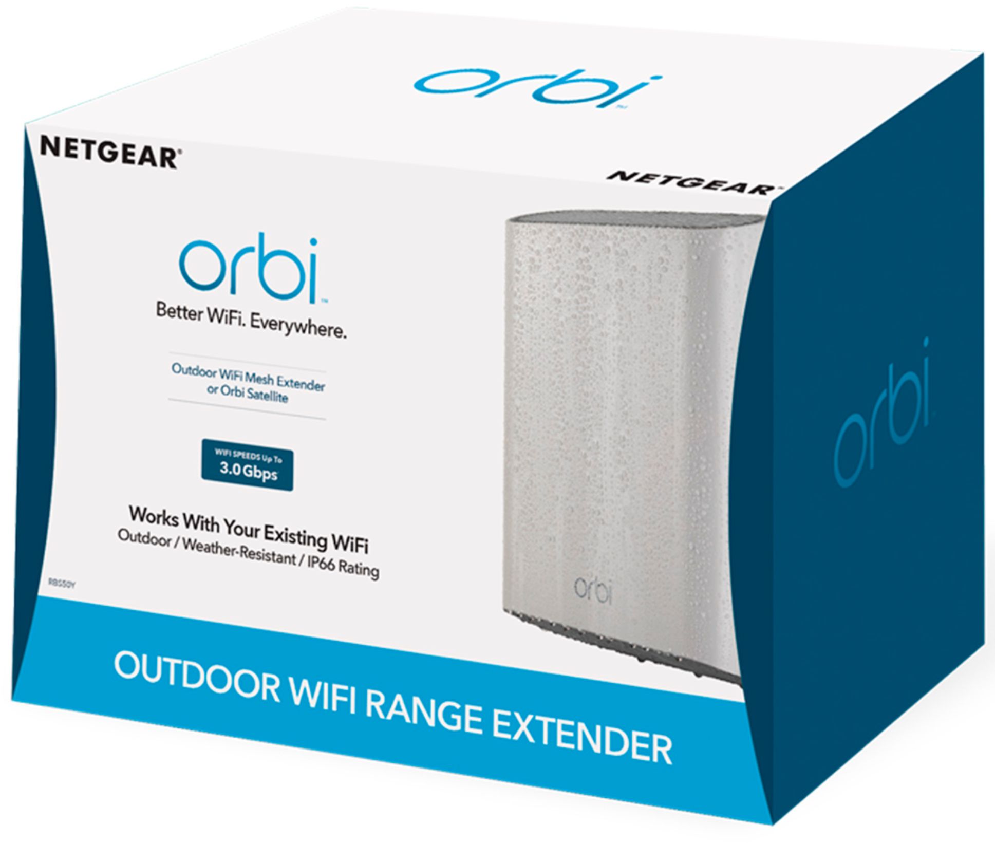 Best Buy: NETGEAR Orbi Outdoor AC3000 Tri-band Wi-Fi Range
