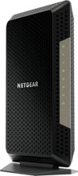 NETGEAR - Nighthawk 32 x 8 DOCSIS 3.1 Cable Modem - Black - Front_Zoom