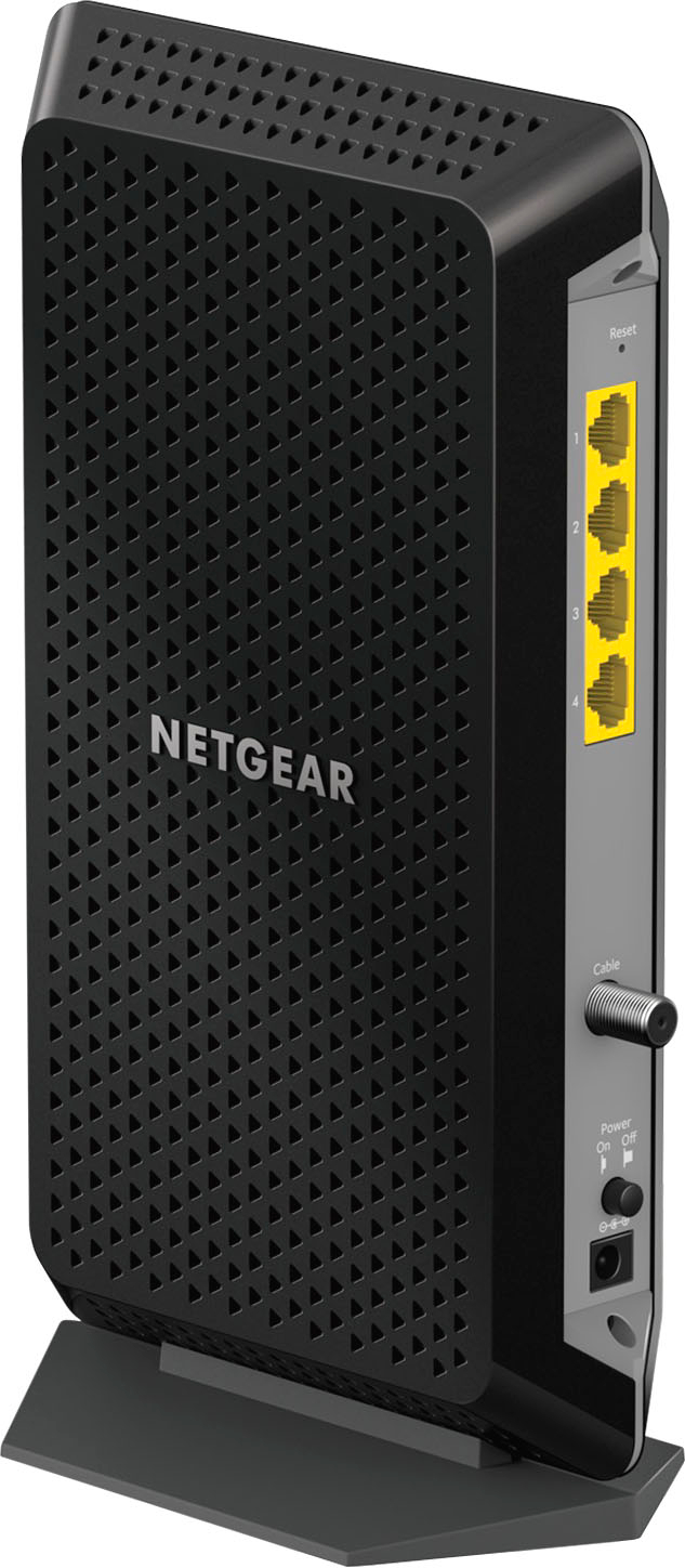 Left View: NETGEAR - Nighthawk AX1800 Dual-Band Mesh Wi-Fi System (3-pack) - Black