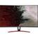 Front. Acer - Refurbished 31.5" LED Curved QHD FreeSync Monitor - Black.