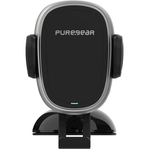 PureGear - AutoGrip 10W Qi Certified Wireless Charging Pad for iPhone®/Android - Black