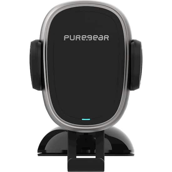 Puregear Autogrip 10w Qi Certified Wireless Charging Pad For Iphone Android Black