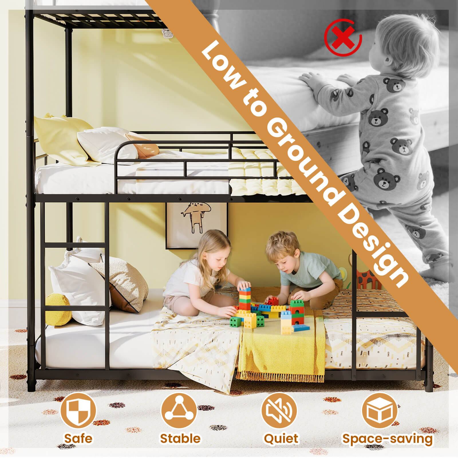 60 X Low to Ground Design  
Safe  
Stable  
Quiet  
Space-saving