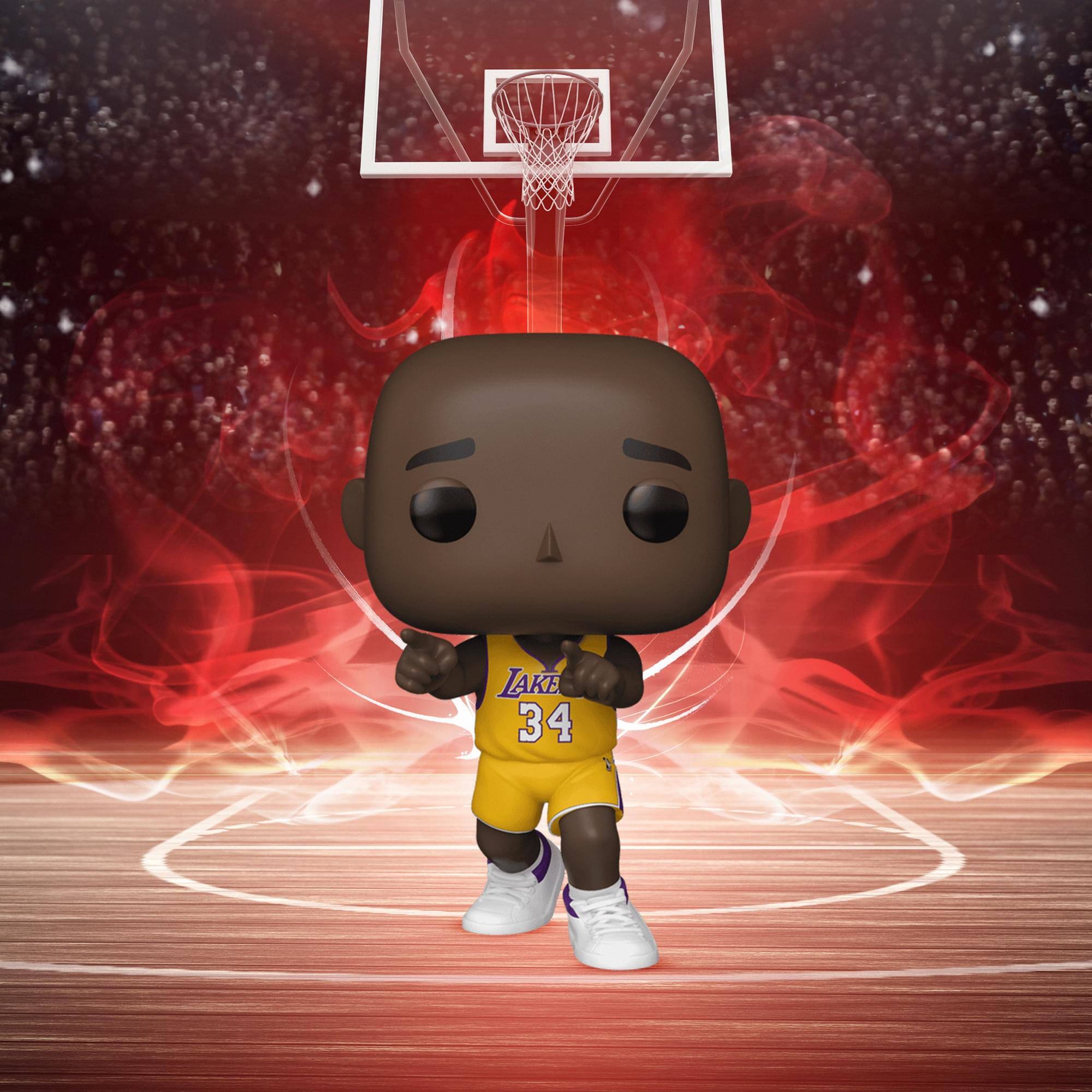 Alt View 2. Funko - Shaquille O'Neal - Funko POP! NBA: Lakers - Shaq ('00 WCF Celebration)   - Collectibles - Multicolor.