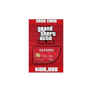 Grand Theft Auto V $100000 Red Shark Cash Card - Windows [Digital]