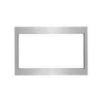 Frigidaire - 27" Trim Kit for Gallery Series Microwaves - Stainless steel - Front_Zoom