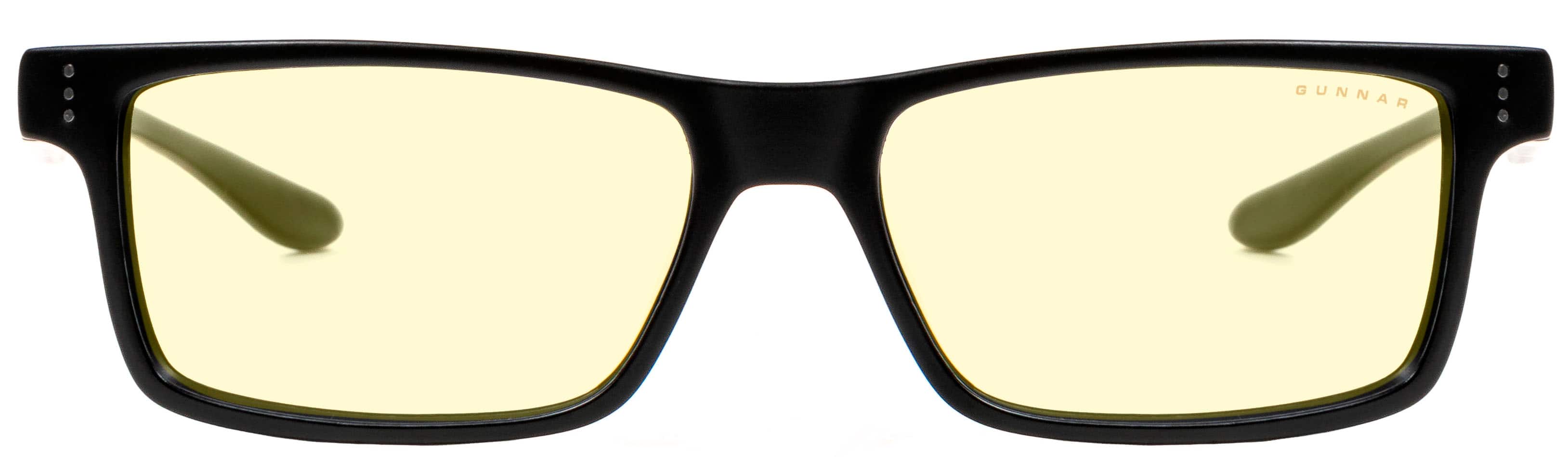 Angle. GUNNAR - Blue Light Reading Glasses - Vertex +1.0 - Onyx.