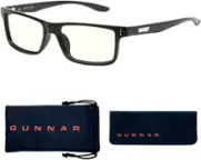 Front. GUNNAR - Blue Light Reading Glasses - Vertex +1.0 - Onyx.