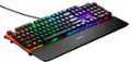Alt View Zoom 11. SteelSeries - Apex Pro Full Size Wired Mechanical OmniPoint Adjustable Actuation Switch Gaming Keyboard with RGB Backlighting - Black.