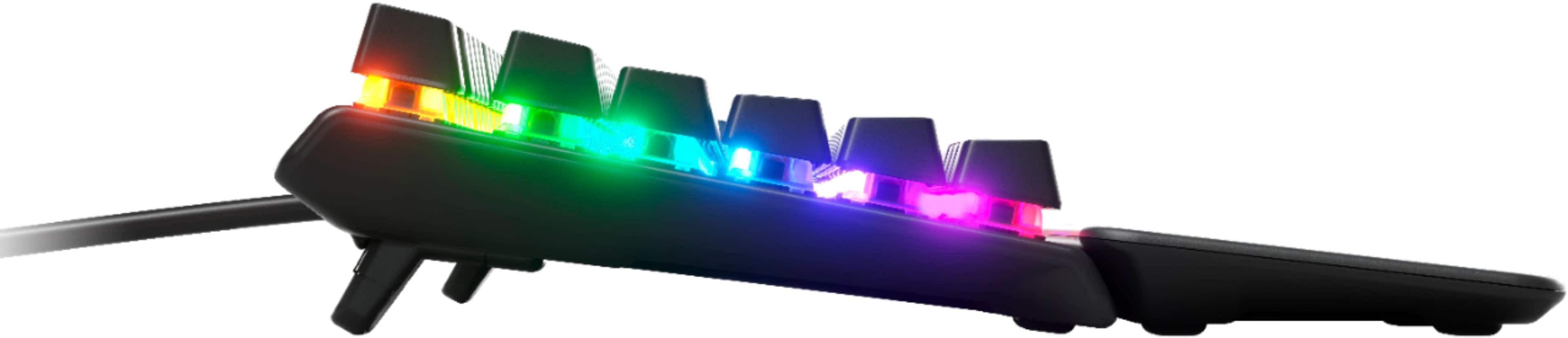 Alt View 12. SteelSeries - Apex Pro TKL Wired Mechanical OmniPoint Adjustable Actuation Switch Gaming Keyboard with RGB Backlighting - Black.