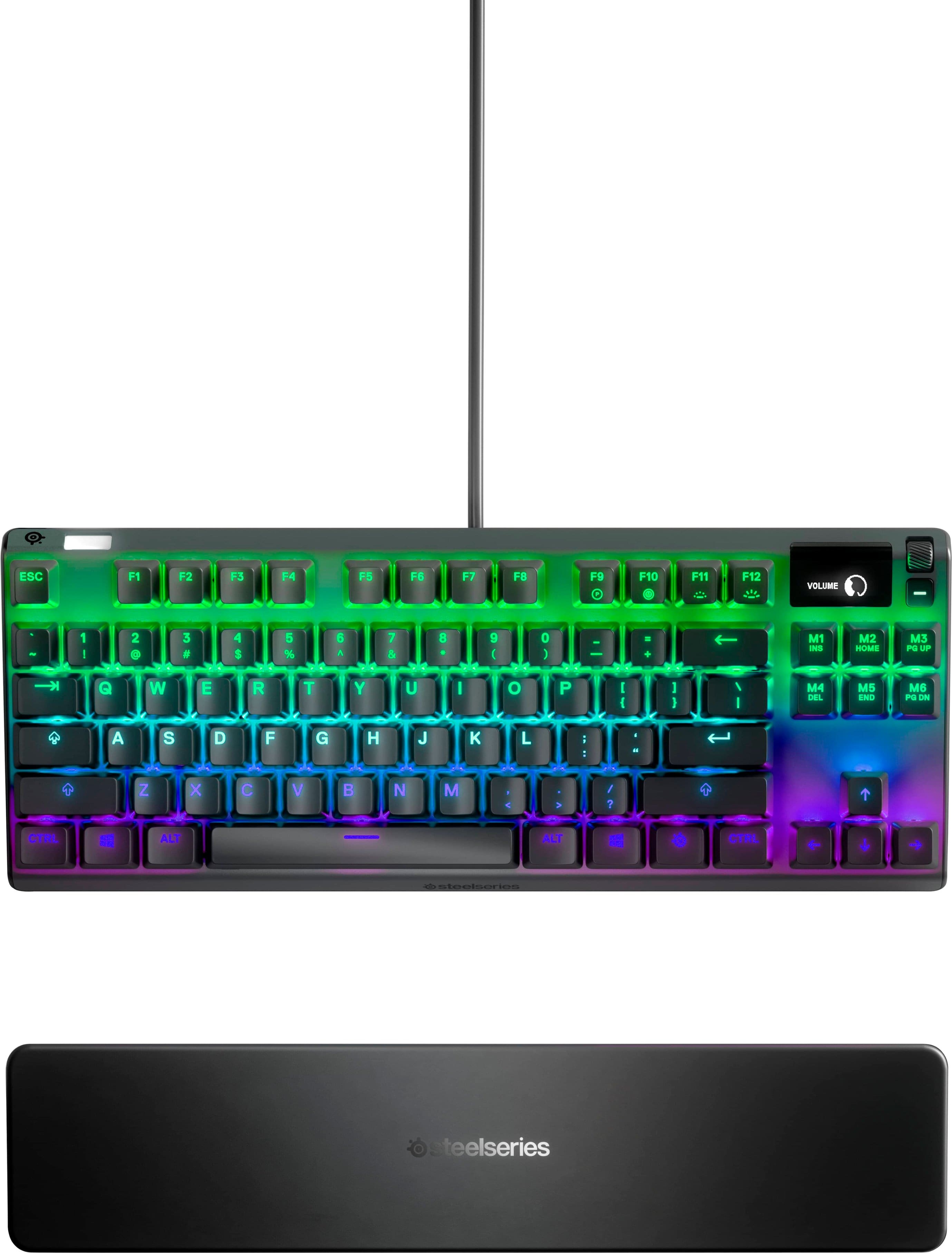 SteelSeries Apex Pro TKL Wired Mechanical OmniPoint Adjustable Actuation  Switch Gaming Keyboard with RGB Backlighting Black 64734 - Best Buy