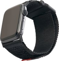 UAG - Active Nylon Watch Strap for Apple Watch® 42mm and 44mm - Black - Angle_Zoom