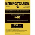 Energy Guide. Insignia™ - 7 Cu. Ft. Upright Freezer - White.