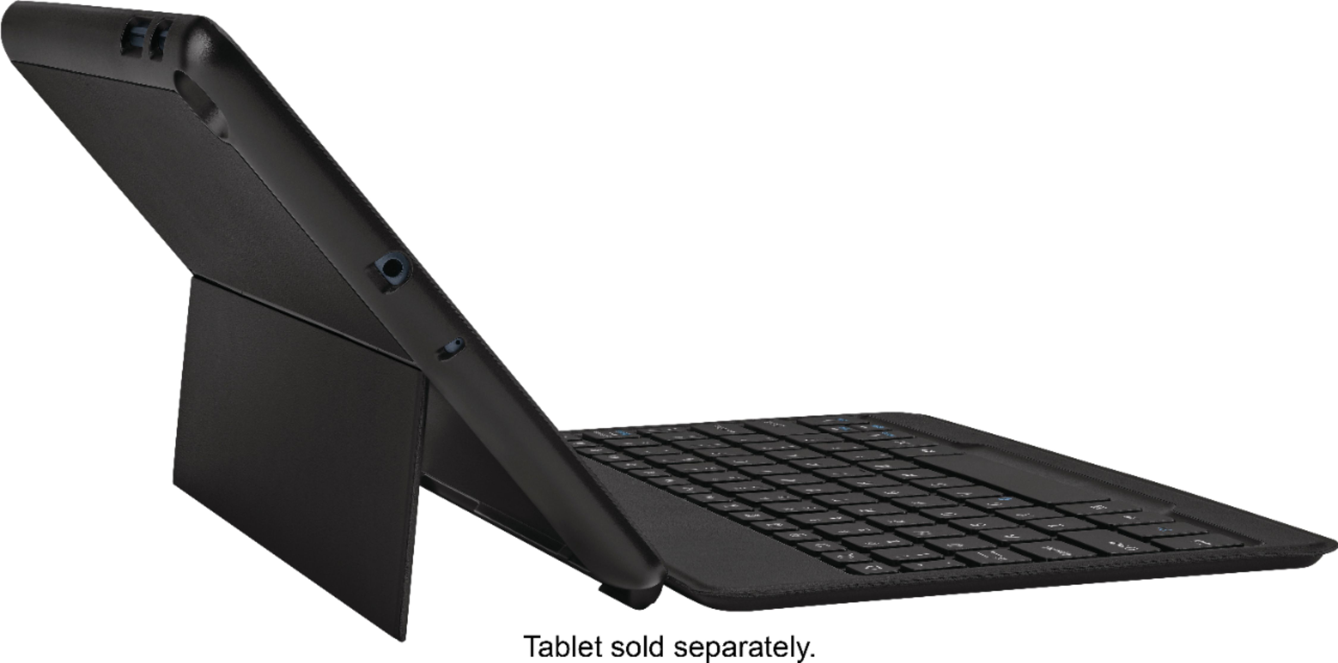 Samsung - Book Cover Keyboard Folio Case for Galaxy Tab A10.1 (2019) - Black