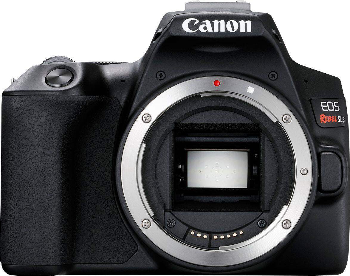 Front. Canon - EOS Rebel SL3 DSLR Camera (Body Only).