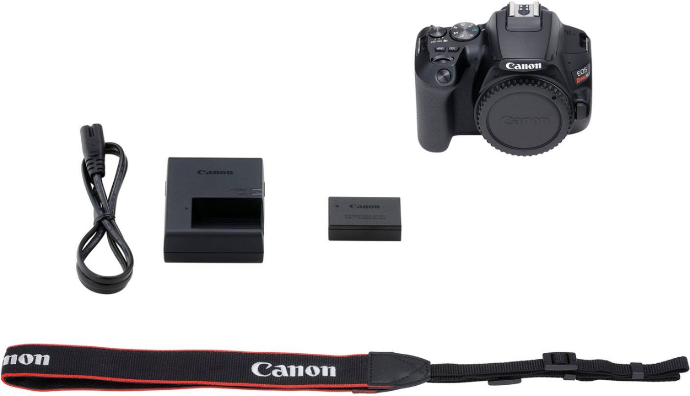 Alt View 11. Canon - EOS Rebel SL3 DSLR Camera (Body Only).