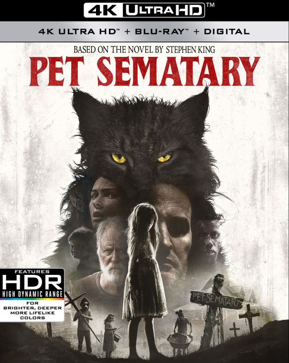 

Pet Sematary [Includes Digital Copy] [4K Ultra HD Blu-ray/Blu-ray] [2019]