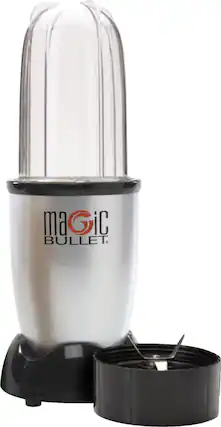 Front. Magic Bullet - Personal Blender - Silver.