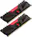Alt View 11. PNY - EXTREME PERFORMANCE XLR8 16GB (2PK 8GB) 2666MHz DDR4 C16 DIMM Desktop Memory - Black/Red.
